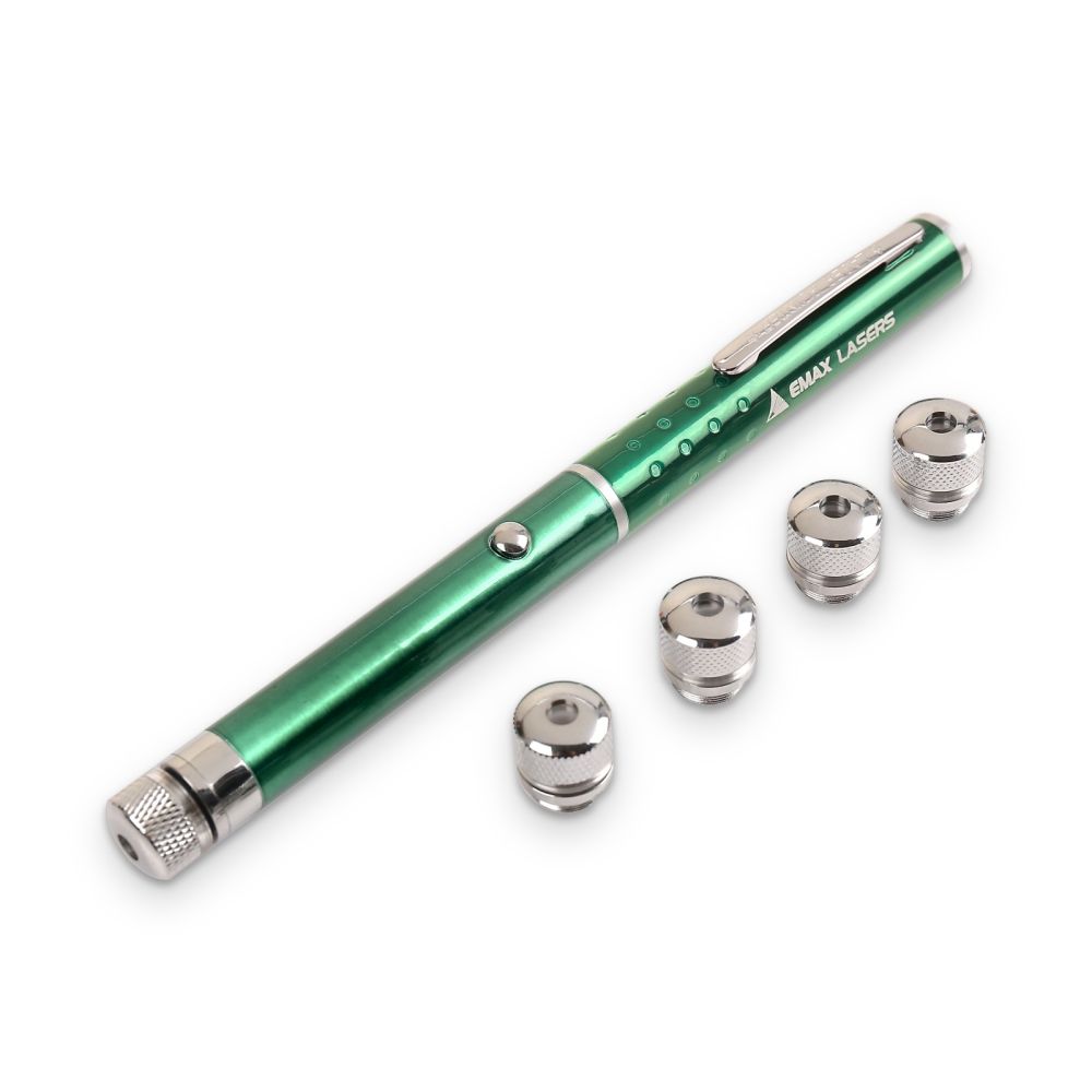 Emax groene laserpen met 5 caps