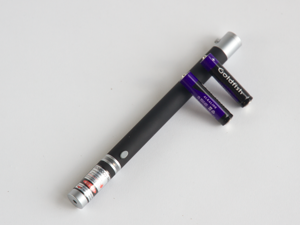 Emax violette laserpen met veiligheidssleutel